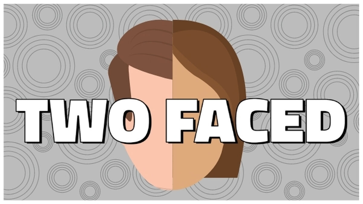 Two Faced image number null